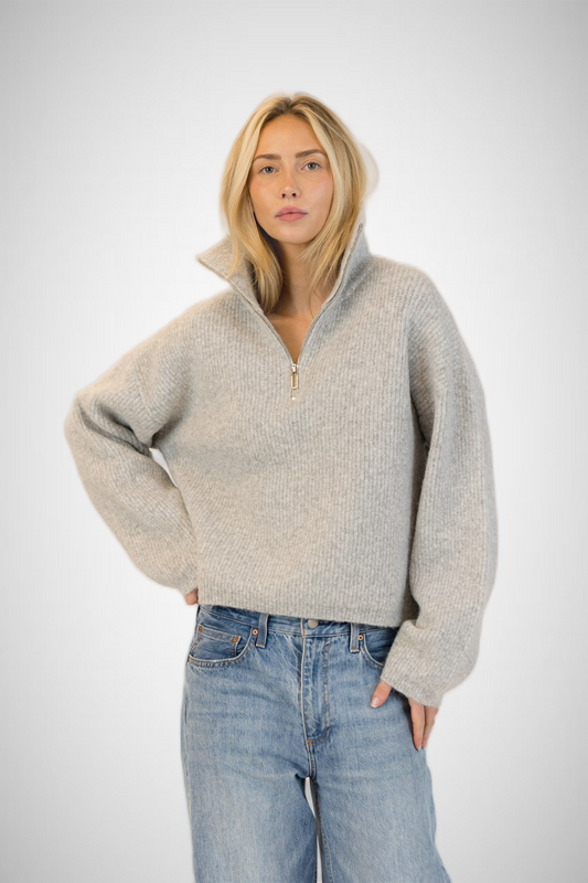 Eva Eco Mockneck Pullover (8341000945872)