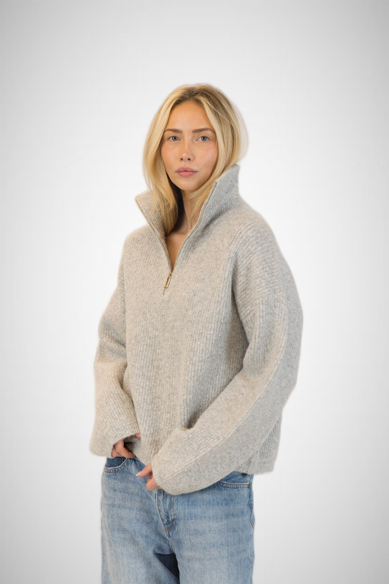 Eva Eco Mockneck Pullover (8341000945872)