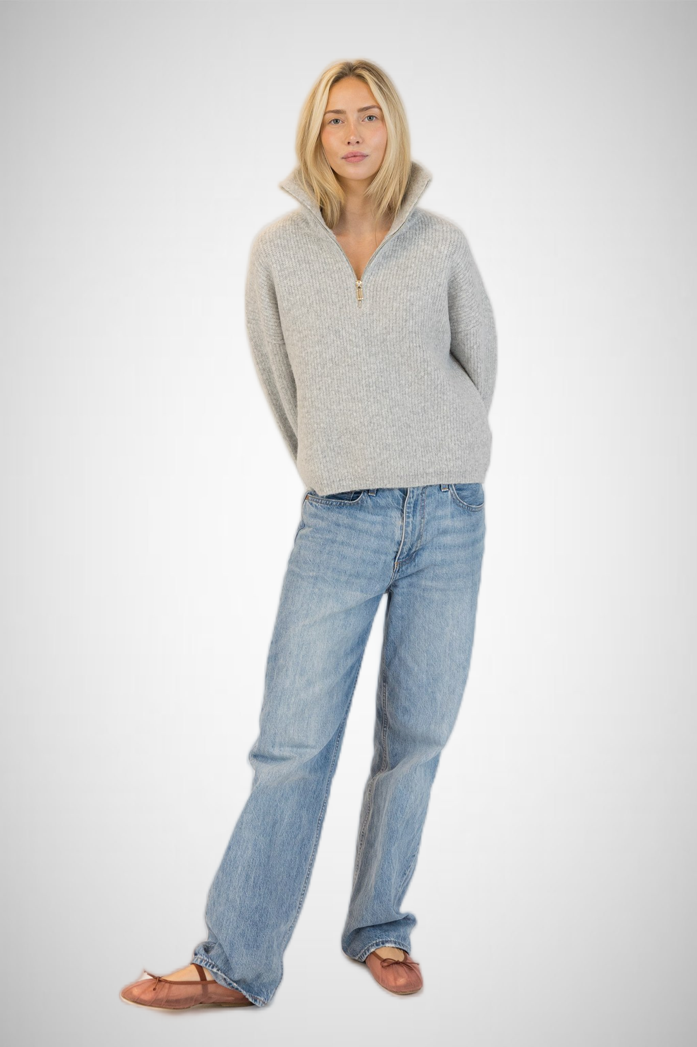 Eva Eco Mockneck Pullover (8341000945872)