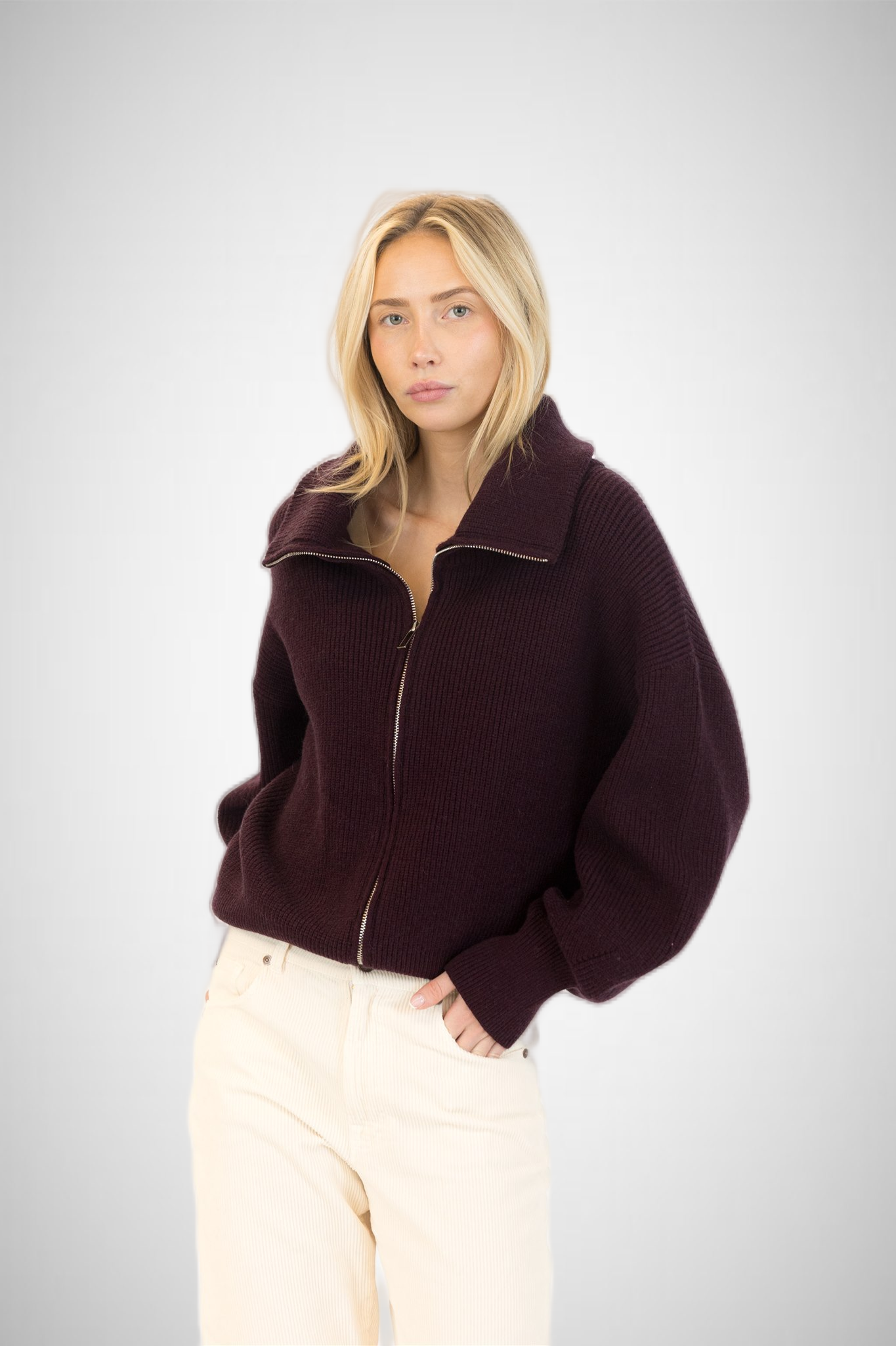 James Zip-Up Cardigan (8341001142480)