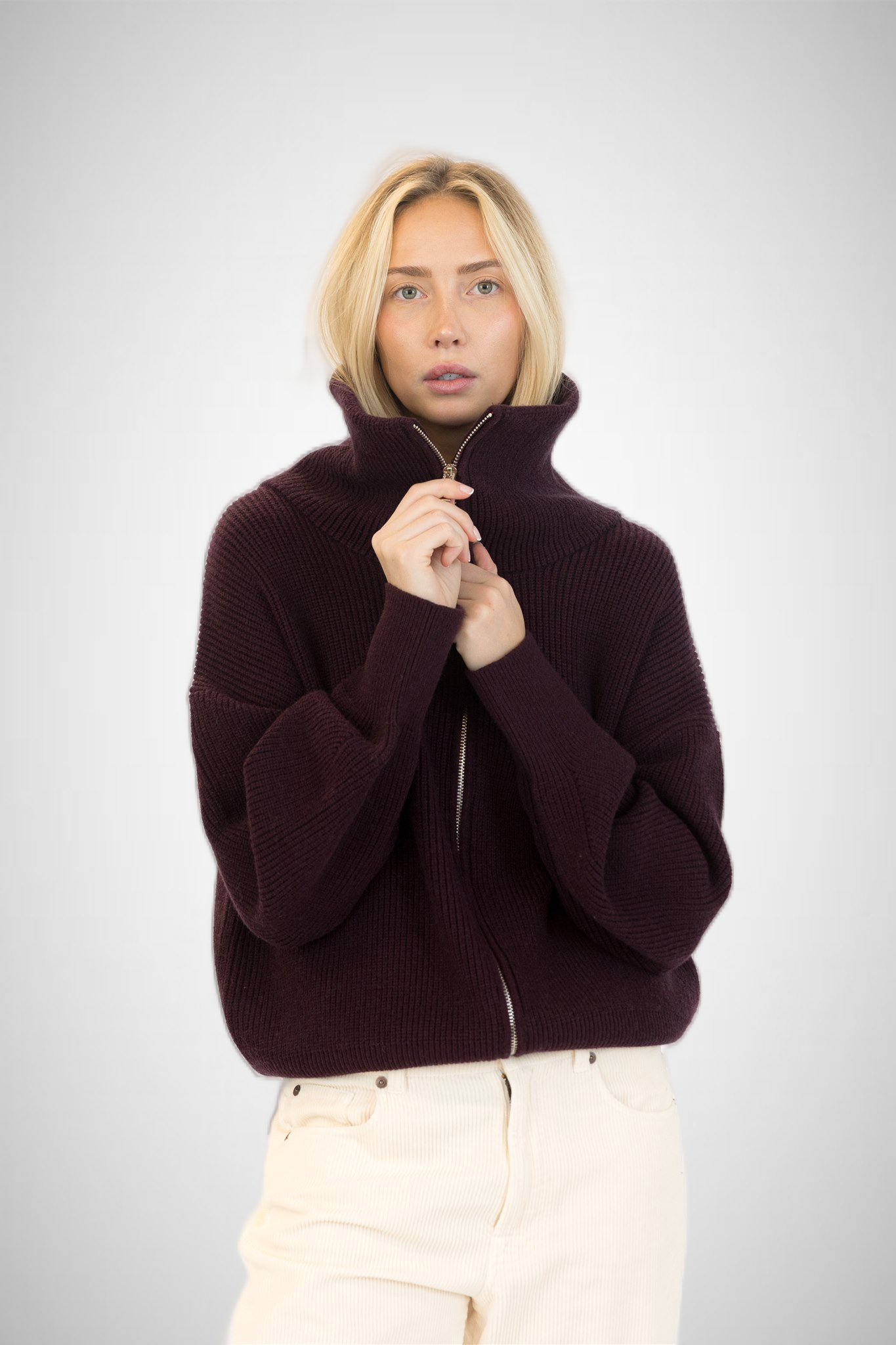 James Zip-Up Cardigan (8341001142480)