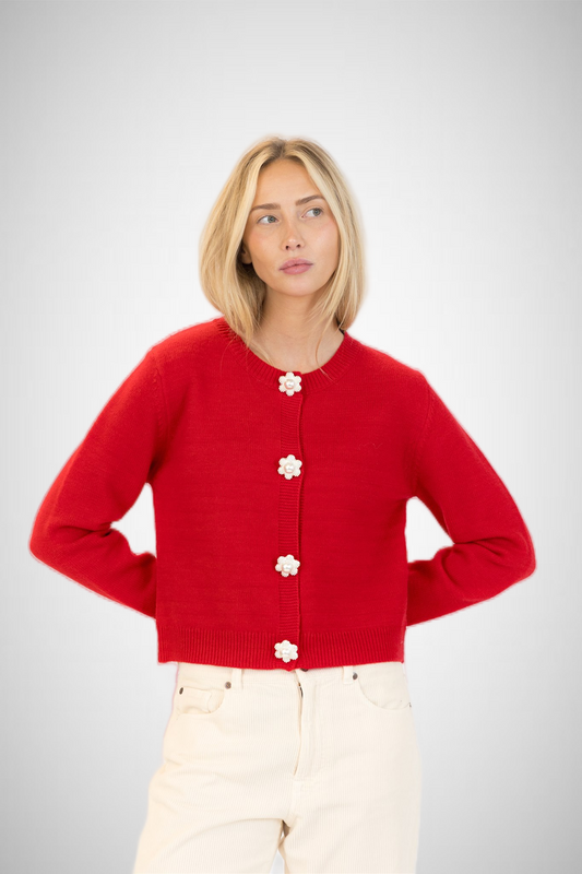 Jude Daisy Cardigan (8341001208016)