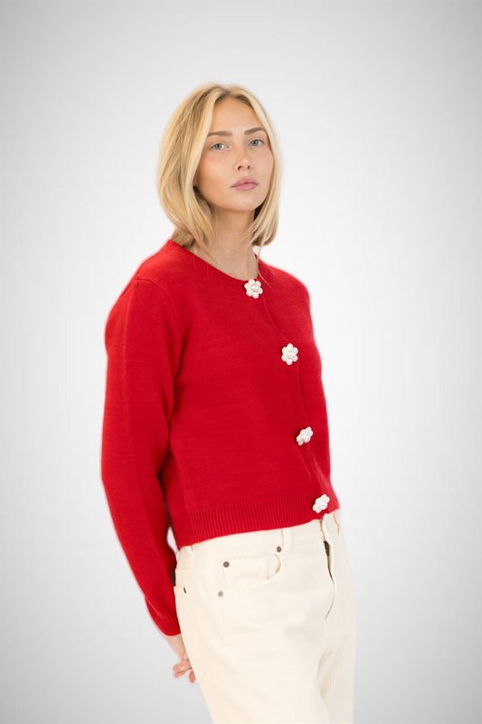 Jude Daisy Cardigan (8341001208016)