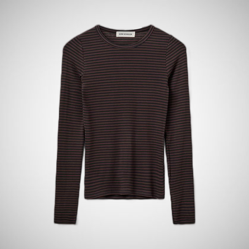Petricia Stripe T-Shirt Long Sleeve (8350127587536)