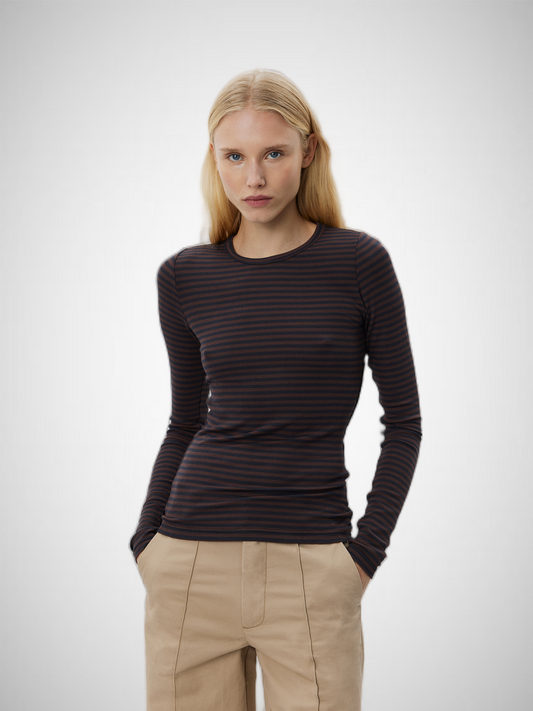 Petricia Stripe T-Shirt Long Sleeve (8350127587536)