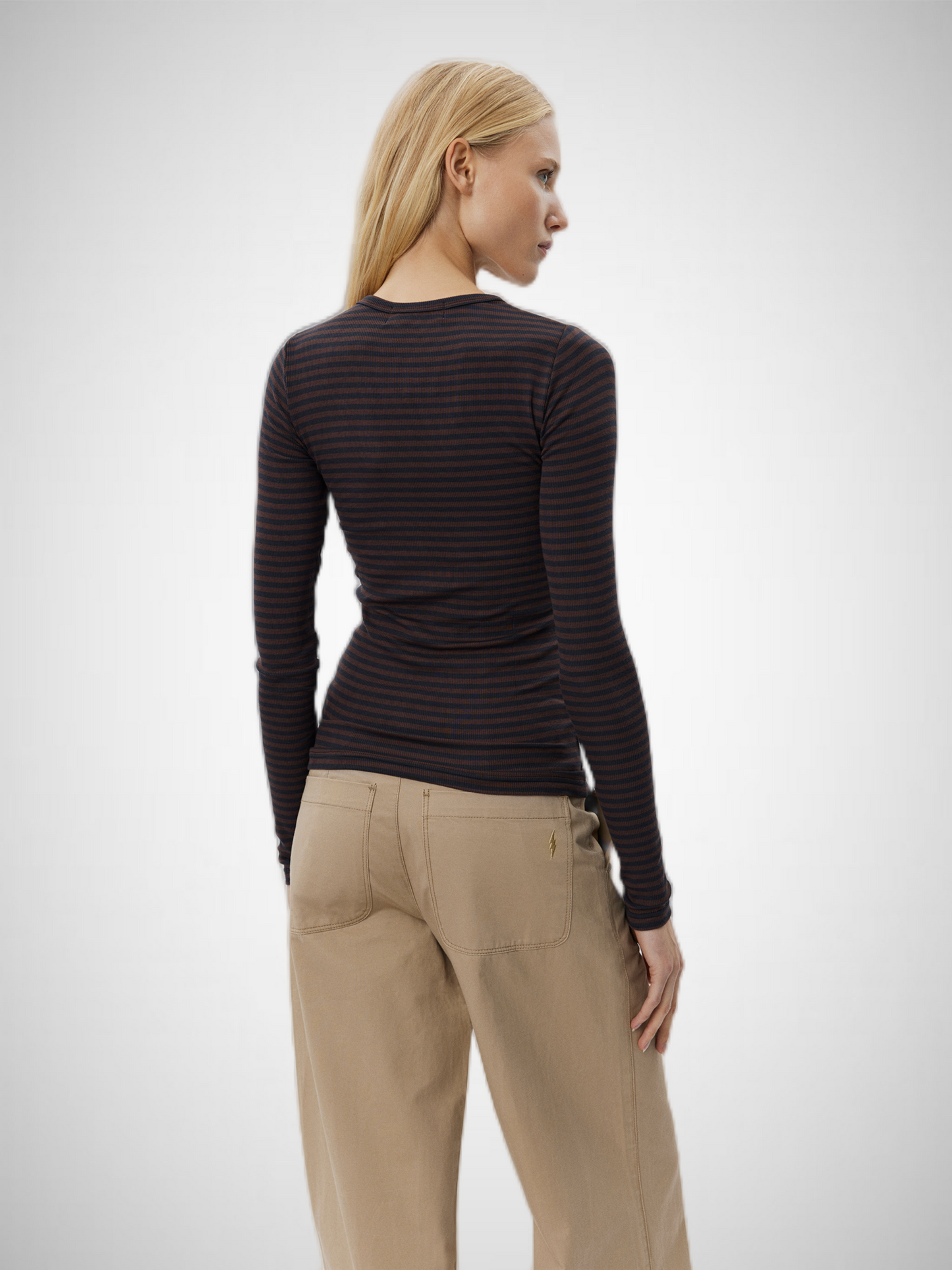 Petricia Stripe T-Shirt Long Sleeve (8350127587536)