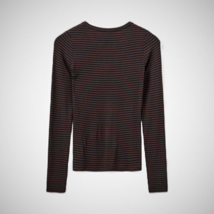 Petricia Stripe T-Shirt Long Sleeve (8350127587536)