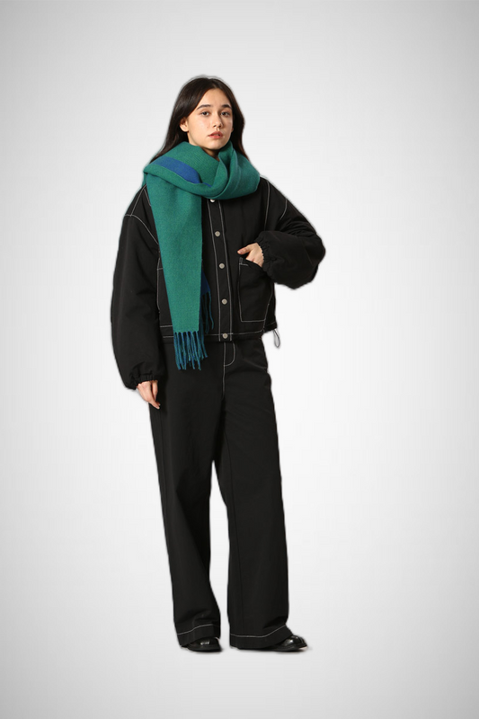Oversized Colorblock Scarf (8338874794192)