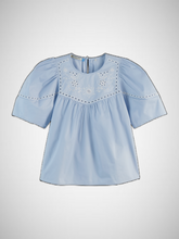 Load image into Gallery viewer, Cotton Twill Embroidered Top (8290216804560)
