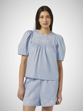 Load image into Gallery viewer, Cotton Twill Embroidered Top (8290216804560)
