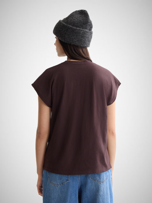 Slub V-Neck T-Shirt (8297231122640)