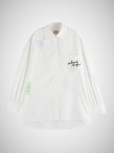 Load image into Gallery viewer, Embroidered Poplin Shirt (8290216902864)
