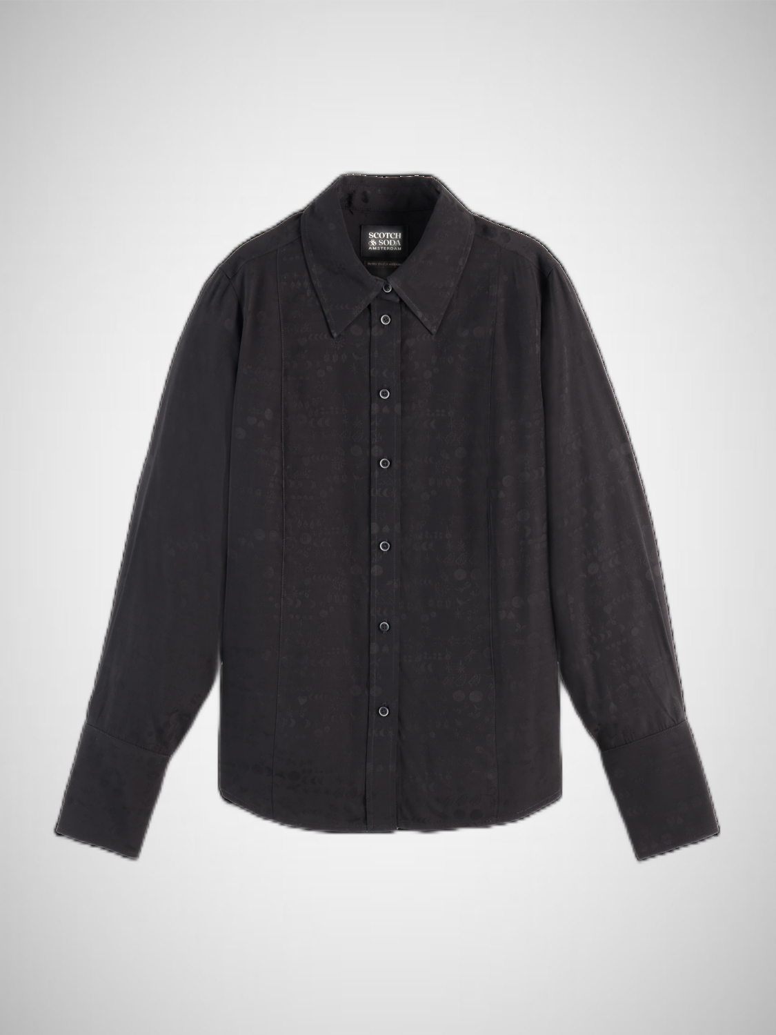 Regular Fit Jacquard Shirt (8352722550992)