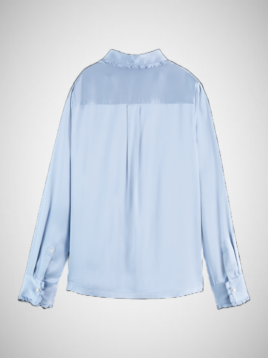 Regular Fit Shirt With Ruffle (8352722583760)