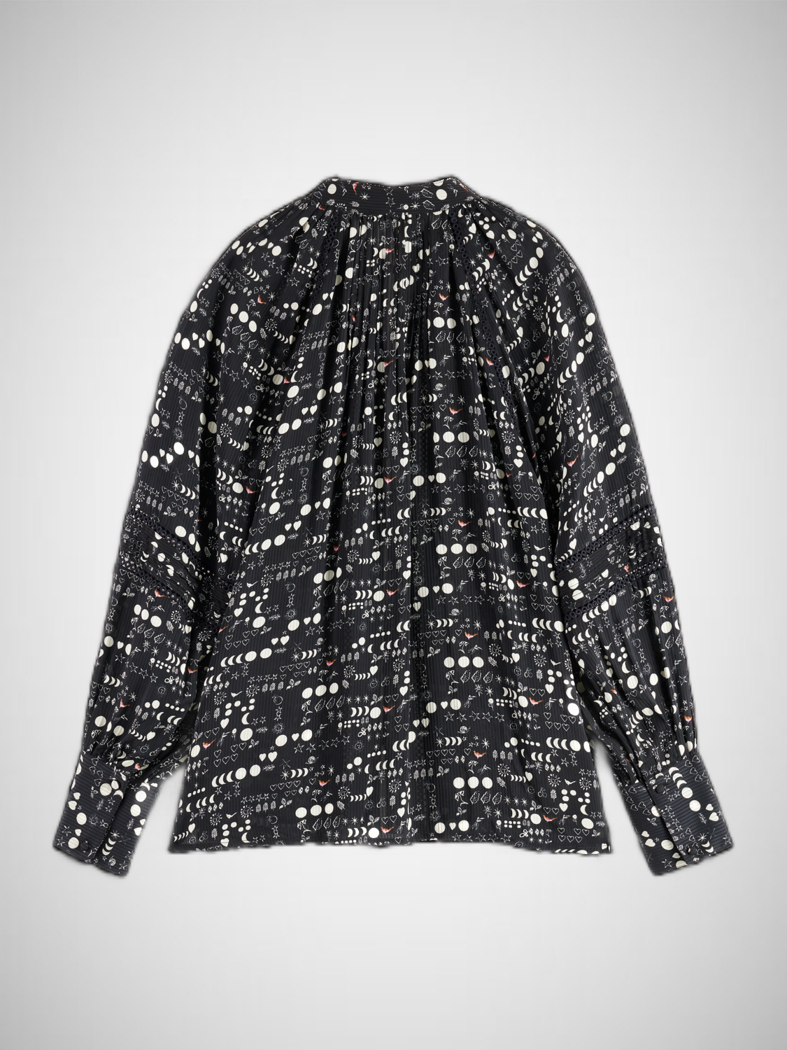 Shirt With Lace And Ties (8352722649296)