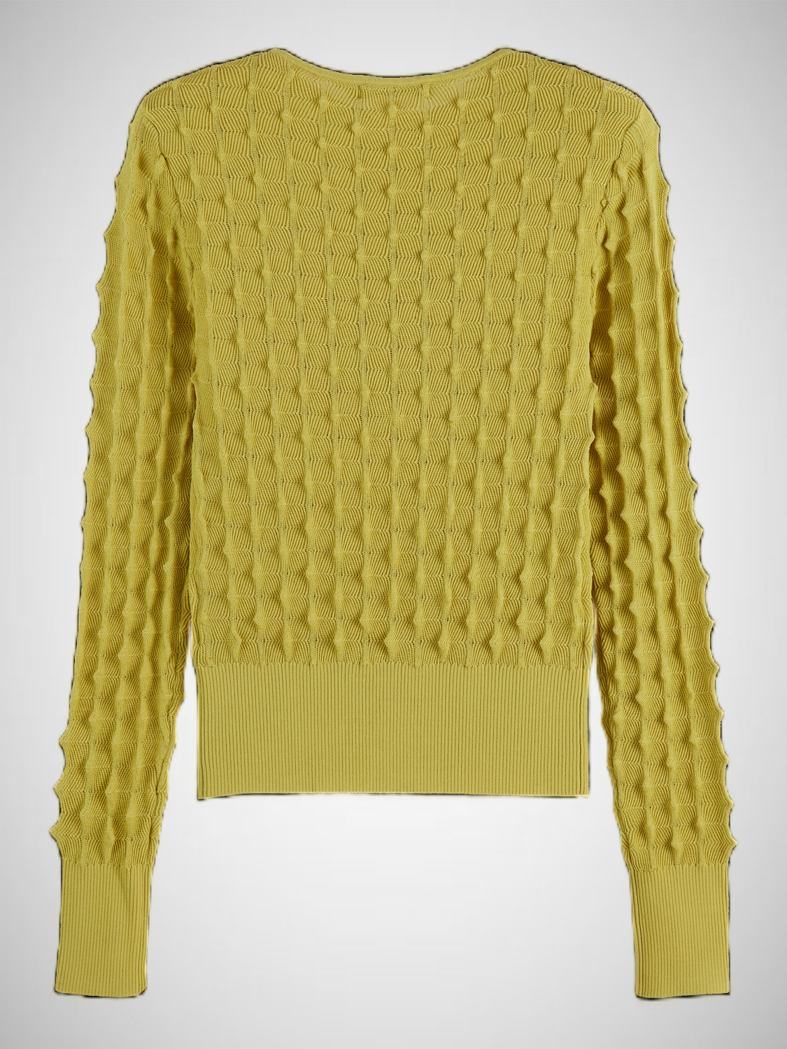 Slash Neck Textured Stitch Pullover (8351911444688)