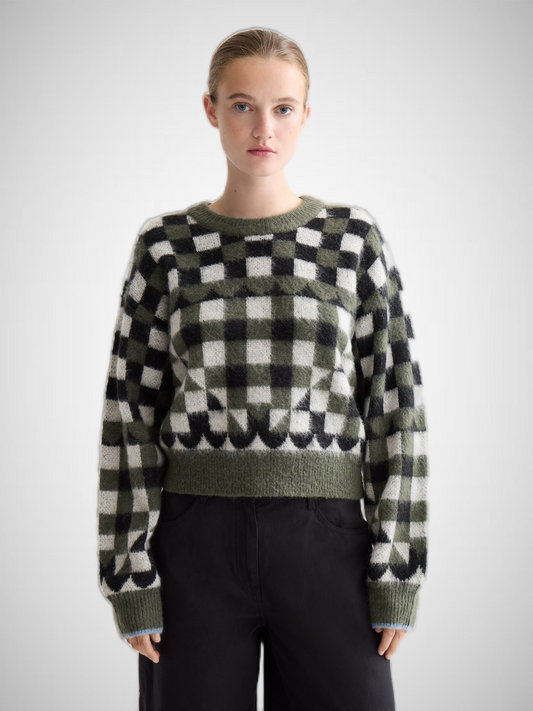 Fuzzy Jacquard Pullover (8352561823952)