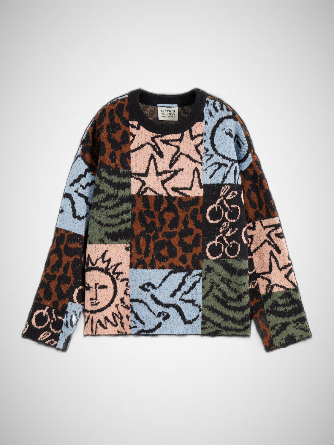 Jacquard Oversized Pullover (8352561856720)