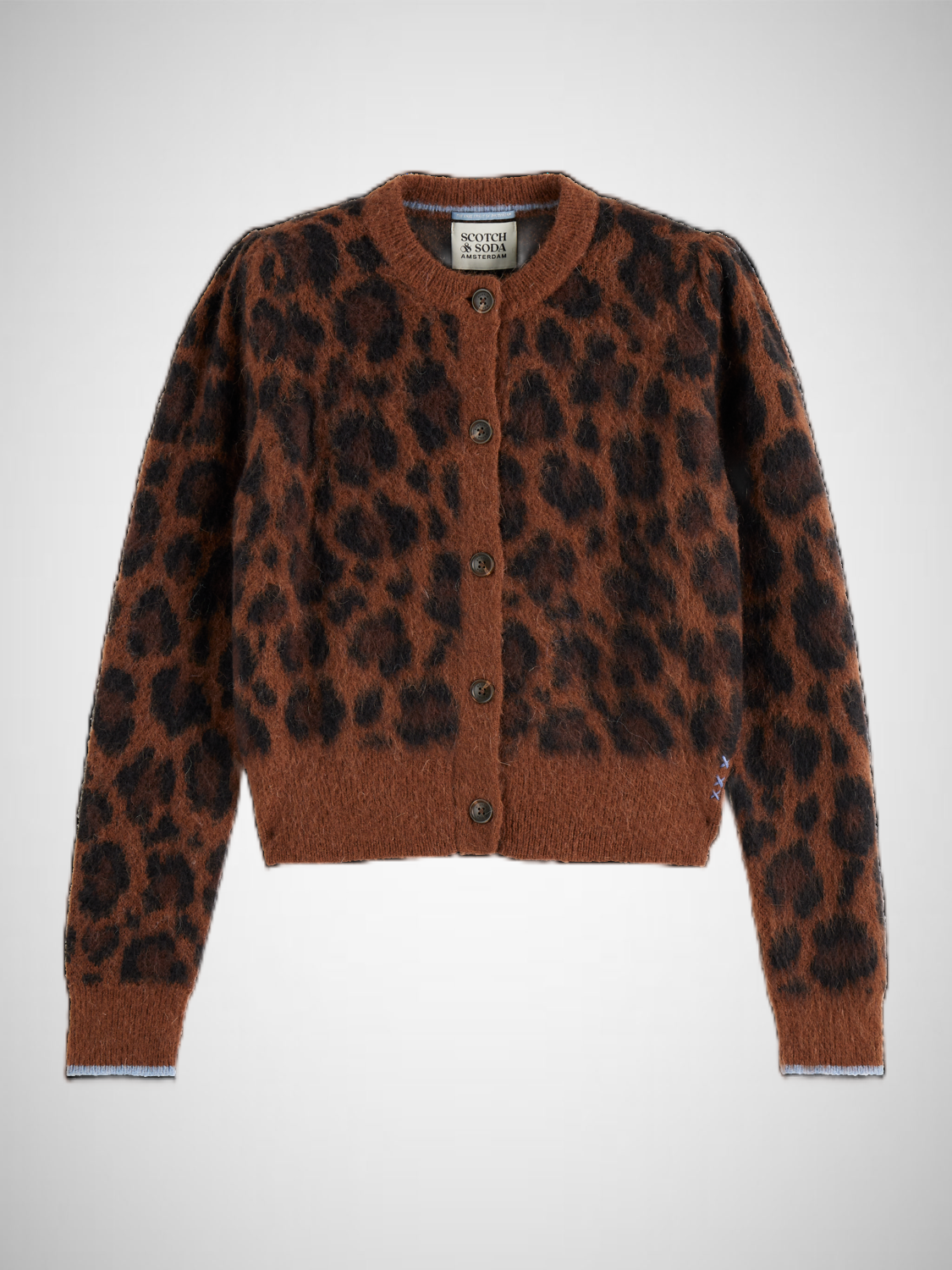 Fuzzy Jacquard Cardigan (8352561922256)