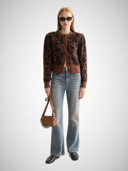 Fuzzy Jacquard Cardigan (8352561922256)