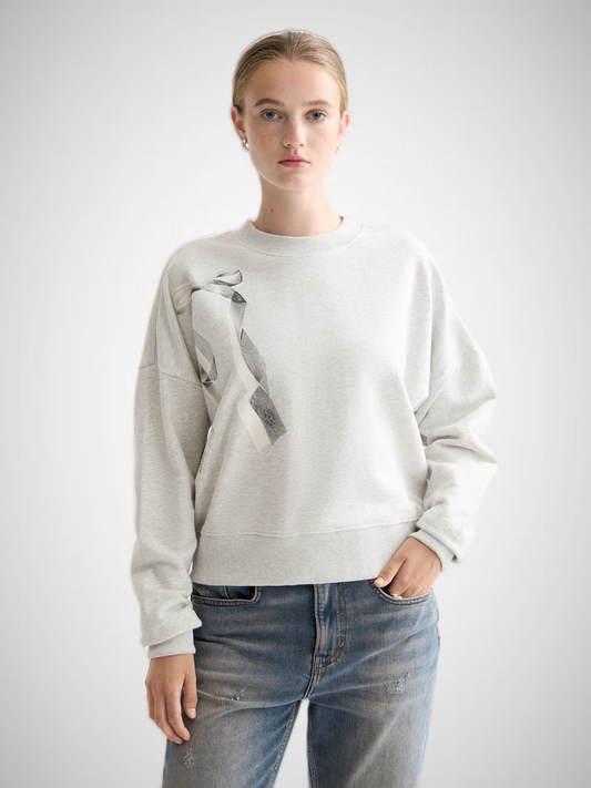 Chest Artwork Relaxed Sweatshirt (8351911542992)