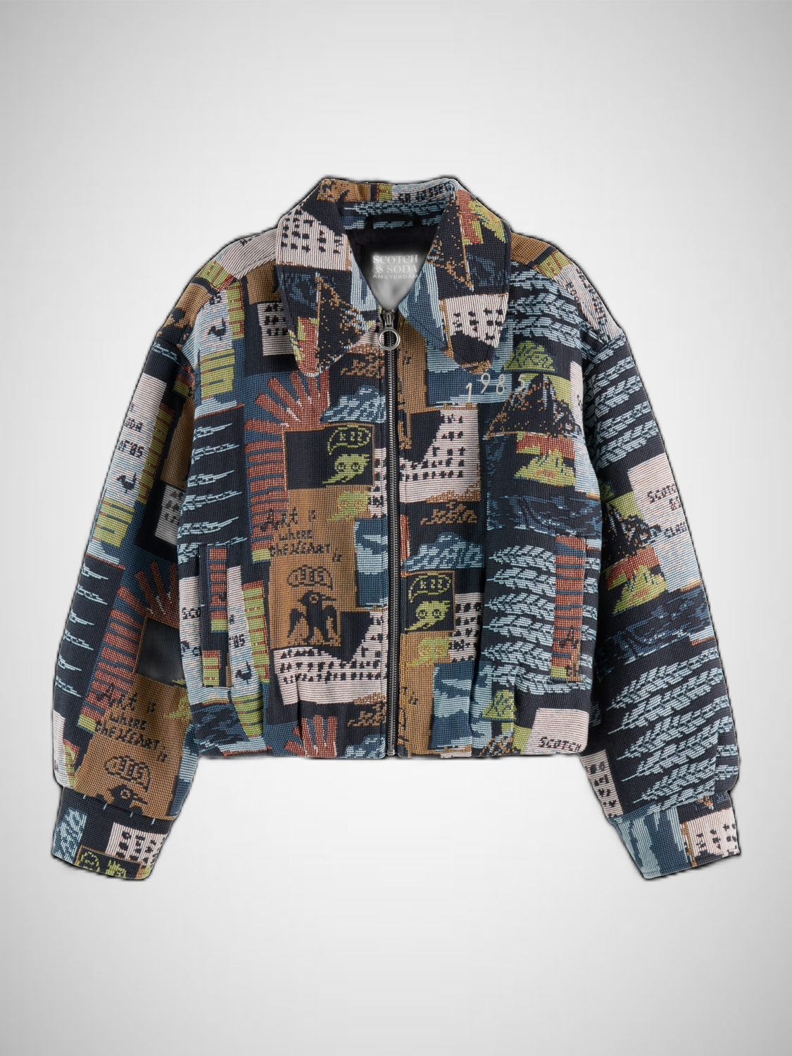 Collage Jacquard Jacket (8297651667152)