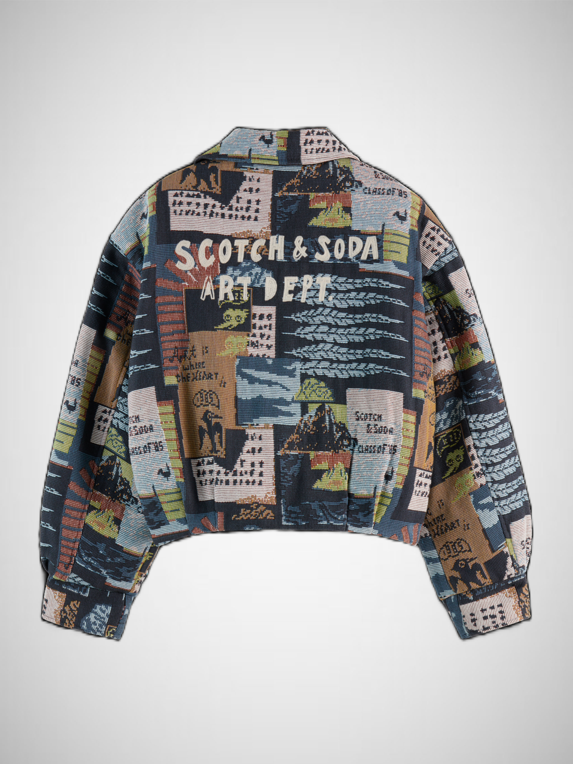 Collage Jacquard Jacket (8297651667152)