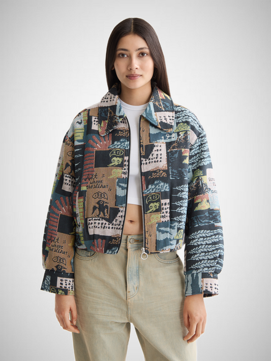 Collage Jacquard Jacket (8297651667152)