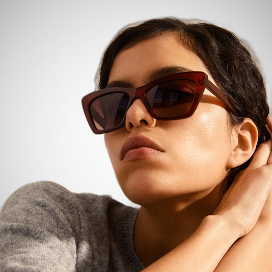 Dkota Angular Cat-Eye Shaped Sunglasses (8302558216400)
