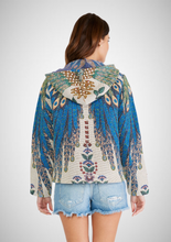 Load image into Gallery viewer, Long Sleeve Zipper Front Tapestry Hoodie Jacket (8261796004048)
