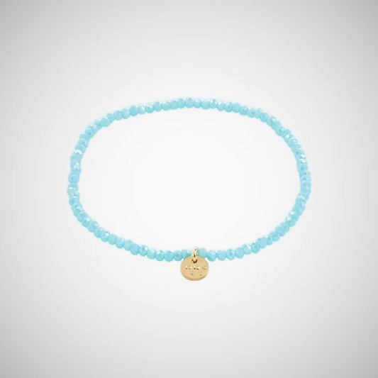 Bracelet Indie  Gold Plated Blue Light (8302558511312)
