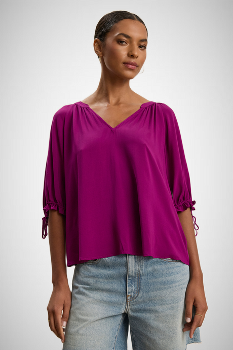 Luna Rayon Challis Top (8304842834128)