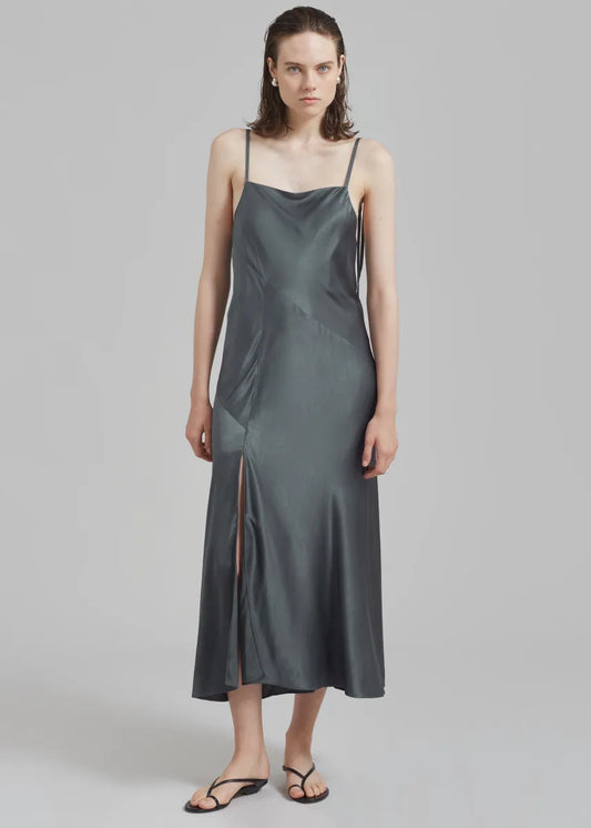 Viktoria Bias Strap Dress (7919085584592)