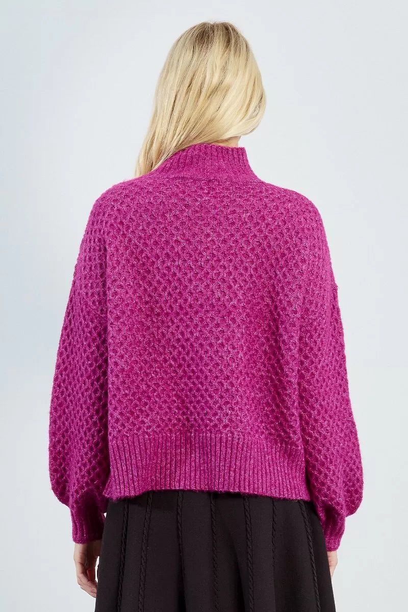 Knitted Sweater, Turtleneck (8345880887504)