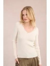 Lace Finish Undersweater (8345880461520)