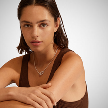 Load image into Gallery viewer, LEARN Recycled Crystal Pendant Necklace (7900229697744)
