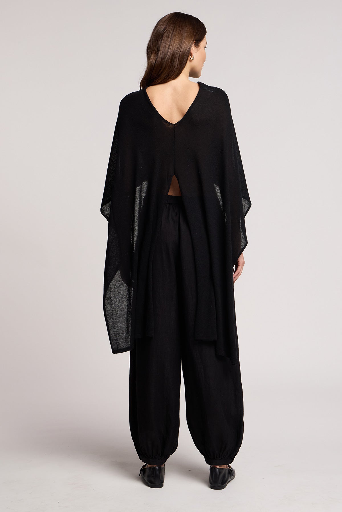 Floren Linen Blend Knit Top