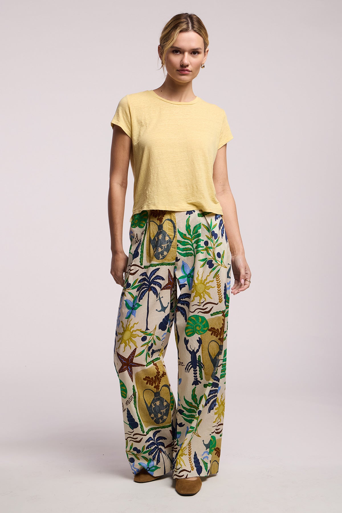 Casey Linen Knit Top