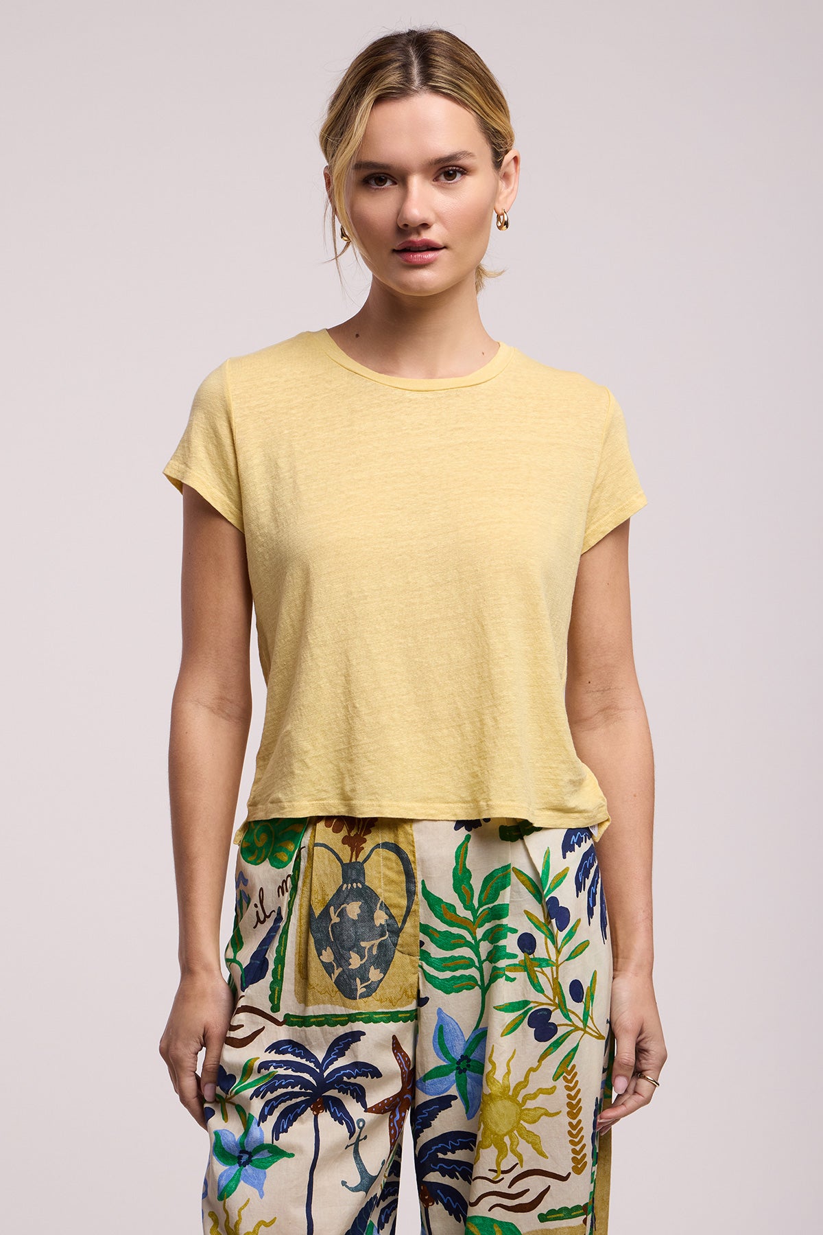 Casey Linen Knit Top