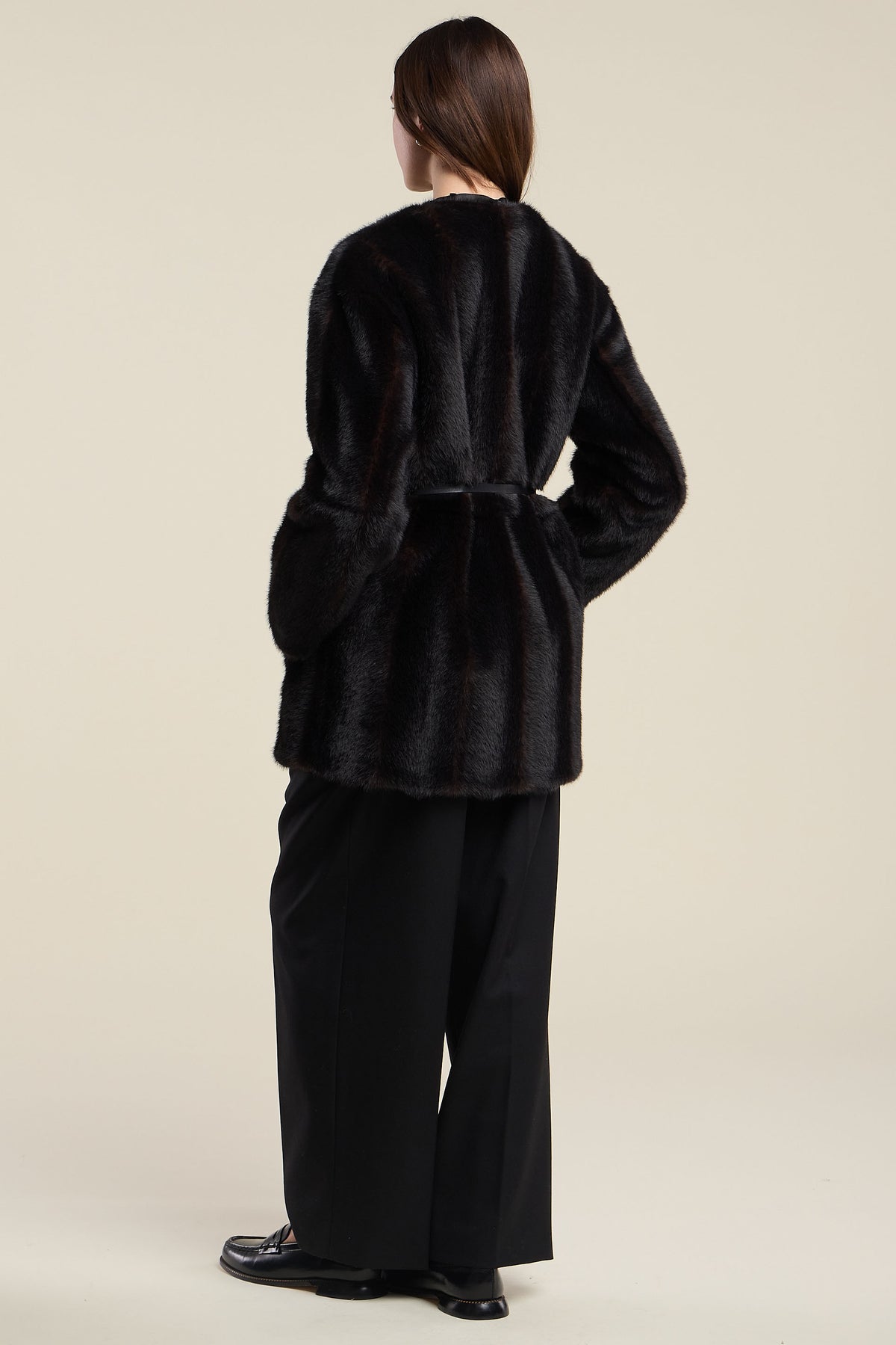 Veste en fourrure de luxe