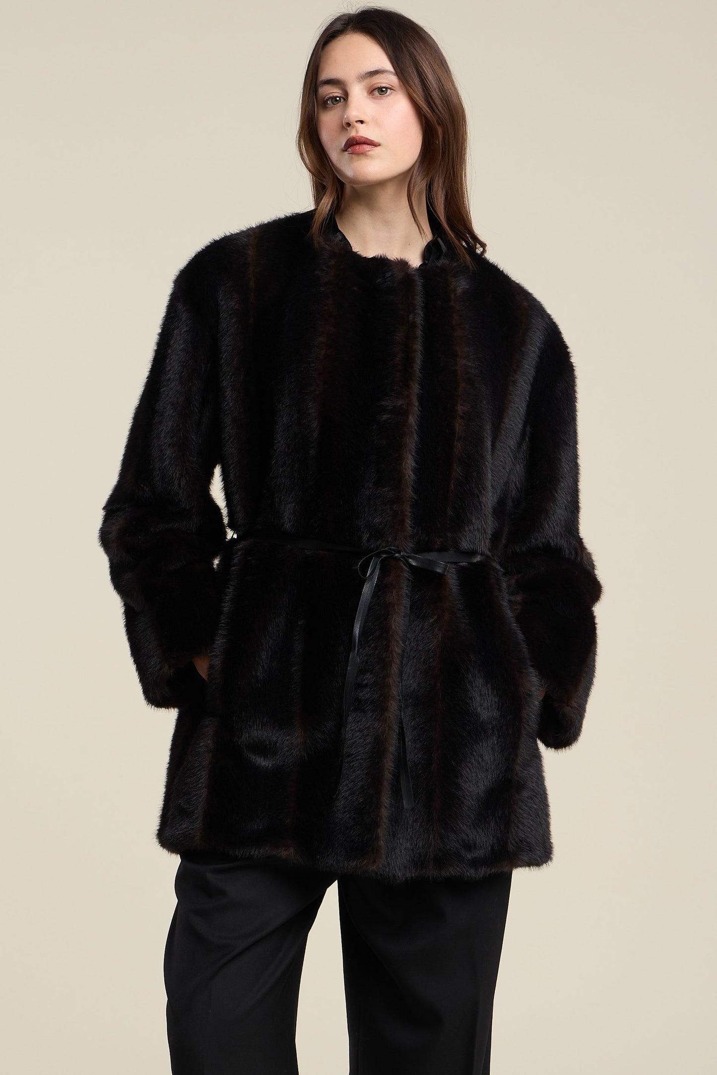 Veste en fourrure de luxe