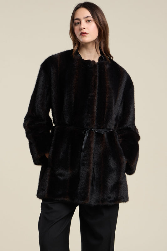 Veste en fourrure de luxe