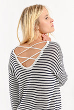 Load image into Gallery viewer, Marinière Neckline With Laced Back (8065755054288)
