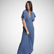 Load image into Gallery viewer, Long V-Neck Dress (7892095566032)
