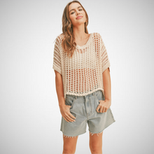 Load image into Gallery viewer, Net Patterned Top (7915240128720)
