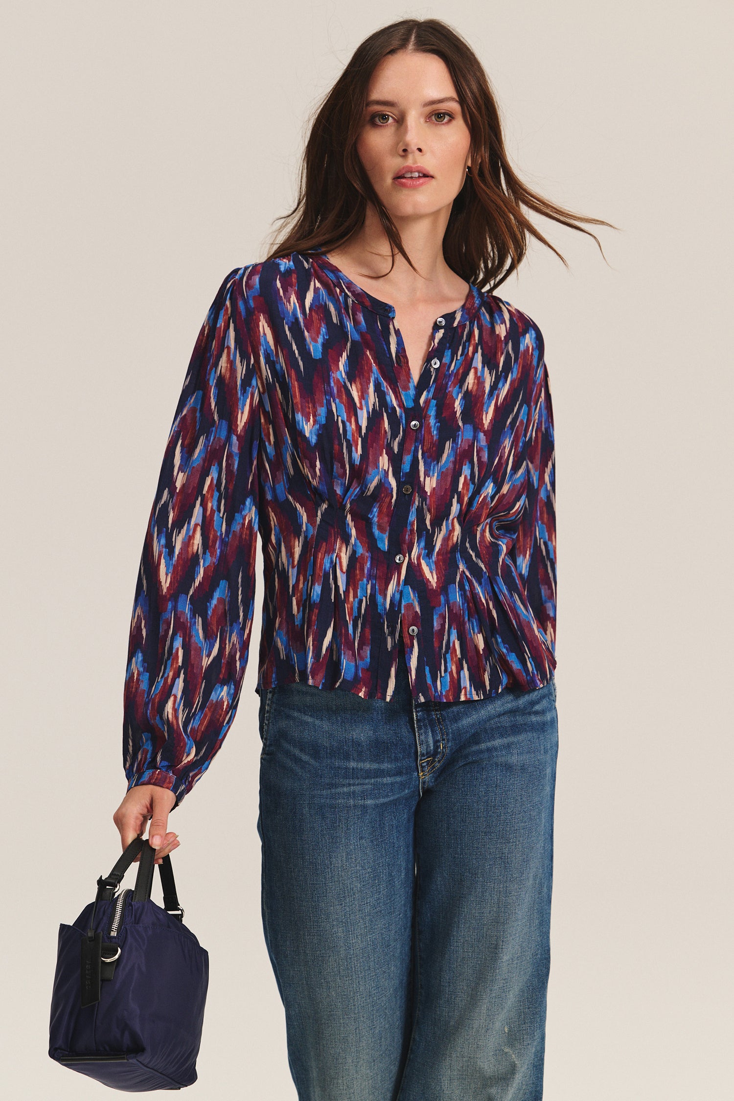 Estella Mojave Print Top (8376515199184)
