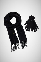 Charger l&#39;image dans la galerie, Set Of Gloves And Scarf With Polka Dot Pattern (8167235420368)
