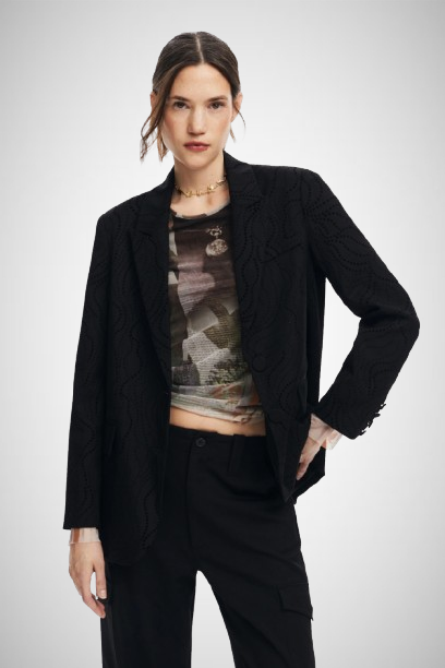 Embroidered Floral Blazer (8167234797776)