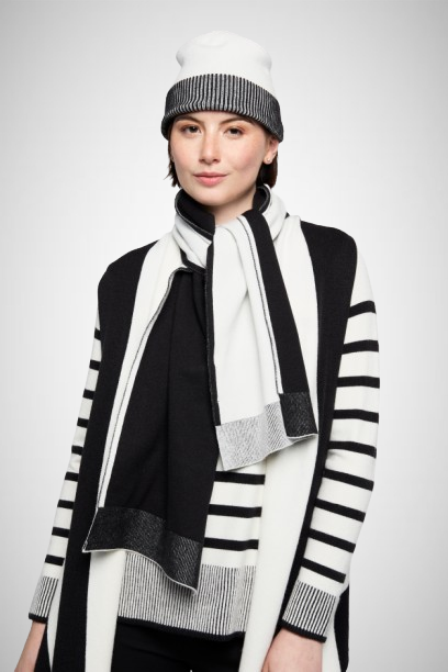Two Face Knit Scarf (8170417258704)