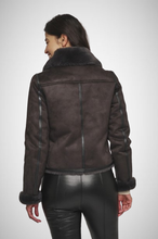 Charger l&#39;image dans la galerie, Bacia Faux Fur Biker Jacket (8163407921360)

